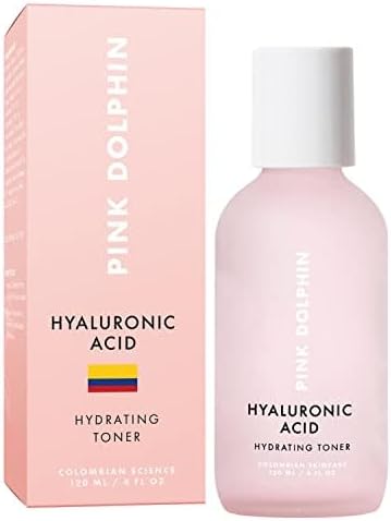 Hyaluronic Acid Hydrating Facial Toner | Hydrating Toner for Face | Vitamin C Collagen Boost | Witch Hazel | Vegan & Gluten Free | All Skin Types | Face Toner | Colombian Skin Care | 4oz