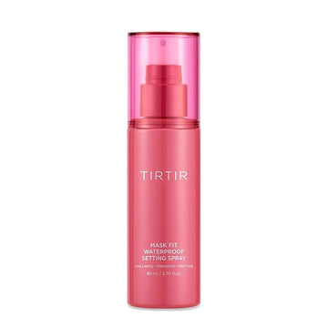TIRTIR Waterproof Setting Spray – 24 Hour Long Lasting Fix, Sweatproof Water Resistant Makeup Finisher – Ethanol Free, Semi Matte Finish for Oily Skin – Korean Makeup Fixer