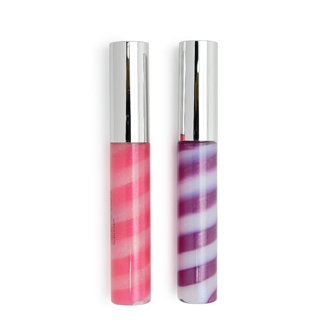 IBI Keychain Lip Glosses Set, Girls Party Favor Including 3Pcs Assorted Flavors Moisturizing Shimmer Lip Glosses for Kids and Teens Ages 5+