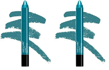 wet n wild Color Icon Cream Eyeshadow Makeup Multi-Stick Teal Not So Calm Waters (Pack of 2)