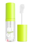 8 Colors Hydrating Lip Oil, Big Brush Head Lip Glaze Shiny Transparent Lip Glow Oil 0.35 Fl Oz, Glossy Finish (# 01)