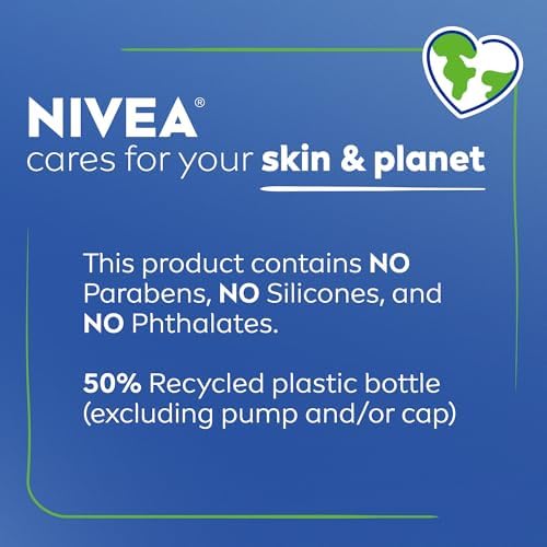 NIVEA Sheer Hydration Skin Firming Body Lotion with Q10 and Vitamin C, 72-Hour Body Moisturizer for Normal to Dry Skin, 33.8 Fl Oz Value Size Pump Bottle