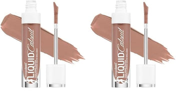 wet n wild Mega Last Catsuit High-Shine Liquid Lipstick Light Pink Chic Got Real (Pack of 2)