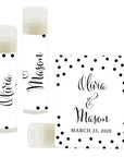 Andaz Press Personalized Bridal Shower Bachelorette Black