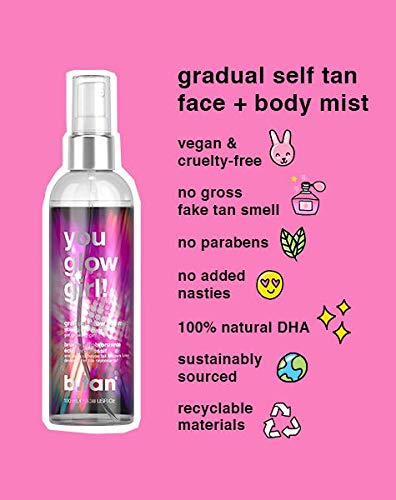b.tan Dark Self Tan & Face Tanning