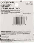 Cover Girl cheekers Bronzer olden Tan .12 oz 104 G