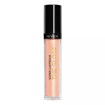 Revlon Super Lustrous Lip Gloss, Non-Sticky, Hydrating, High Shine Finish, 255 Sandstorm, 0.13 oz