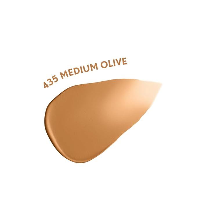 COVERGIRL Clean Fresh Blurring Skin Tint with SPF 30, 435 Medium Olive, Liquid Foundation, Soft Matte Finish, Smooths, Brightens, Blurs Pores, Mineral Sunscreen, Vegan Formula