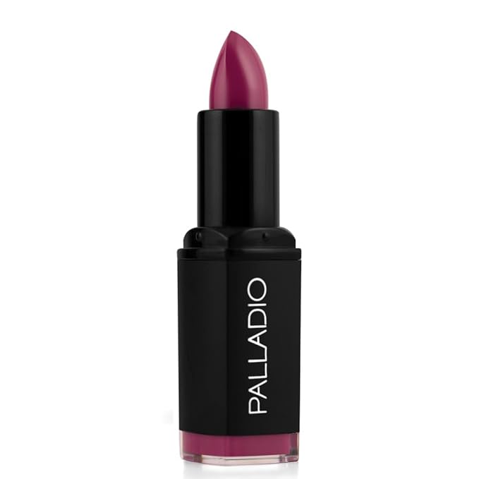 Palladio Herbal Matte Lipstick, Creamy and Full Coverage Long Lasting Matte Lipstick, Magnificent Magenta