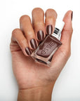 Essie Gel Couture Long-Lasting Nail Polish, 8-Free Vegan, Raisin Brown, All Checked Out, 0.46 fl oz