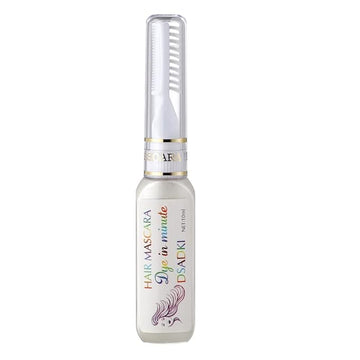 Temporary Hair Color Mascara Washable Hair Dye Stick Non-toxic Instant Hair Chalk Dye for Girls Women (White)