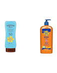 Hawaiian Tropic and Banana Boat Sunscreen Lotions SPF 50, 8oz and 12oz