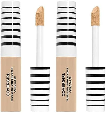 COVERGIRL TruBlend Undercover Concealer, Light Nude, 0.33 Fl Oz (Pack of 2)