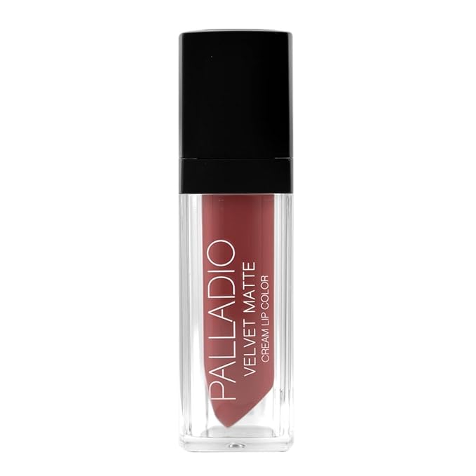 Palladio Velvet Matte Cream Lip Color, Sateen
