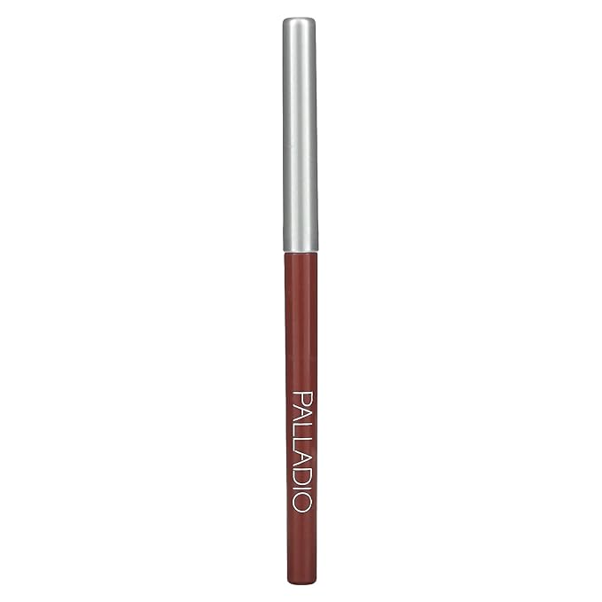 Palladio Retractable Waterproof Lip Liner High Pigmented and Creamy Color Slim Twist Up Smudge Proof Formula with Long Lasting All Day Wear No Sharpener Required, Naked