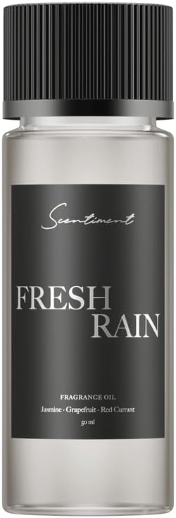 Scentiment Diffuser Oil - Fresh Rain | Aromatherapy Home Fragrance |Inspired by Marriott® Hotels | Luxurious Scent with Notes of Fresh Grapefruit and Crisp Red Currant (50 mL)