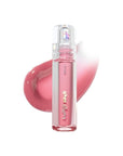 ETUDE Over Glowy Lip Gloss #4 Pink Marshmallow | Non-Sticky Vegan Lip Tint | Moisturized & Long-lasting Lip Gloss | Daily Tint for Dry Lips, Korean Makeup, K-beauty, Perfect for Gift