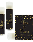 Andaz Press Personalized Bridal Shower Bachelorette Black,