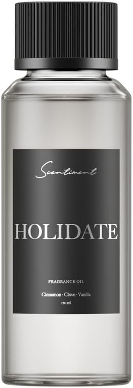 Scentiment Diffuser Oil - Hotel Lobby | Aromatherapy Fragrance |Inspired by Hilton® Hotel | Luxurious Scent with Notes of White Tea, Bergamot, Orange Blossom, Amber & Marine (120ml)