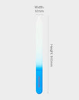 Revlon Glass Nail File, Manicure Tool for Shaping Natural Fingernails, Self-Cleaning with Bacteria Shield Technology, 1 Count