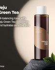 ISNTREE Green Tea Fresh Toner 200ml, 6.76 fl.oz | Korean Skincare | Toner for Oily Skin | Sebum Control | Hydrating and Refreshing