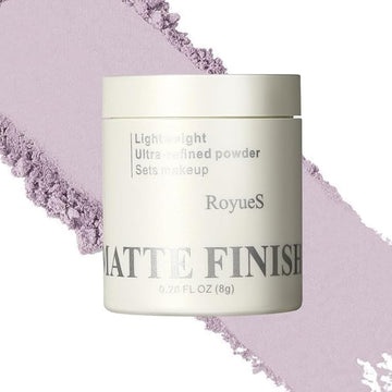 Purple Translucent Setting Powder, Matte Finishing Powder Oil