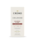 Cremo Cologne for Men - Bourbon & Oak Mens Cologne Spray - A Sophisticated Blend of Distiller’s Spice, Fine Bourbon and White Oak, Fragrances For Men, 3.4 Fl Oz