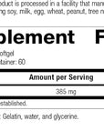 Standard Process Wheat Germ Oil - Whole Food Exercise, Antioxidant and Immune Support with Wheat Germ Oil - 60 Softgels
