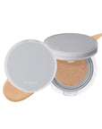 Rom&nd Nu Zero Cushion (05 Sand 25) Long Lasting, High Coverage, Semi Matte Finish, Flawless Complexion Without Cakey Face, Makeup Base and Fixer, Thinly Layered, Korean Cushion Foundation