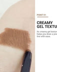 ETUDE Proof 10 Gel Pencil Liner 0.3g (#1 Black) | Creamy Gel Texture Eyeliner with Wearable Shades to Create Precise Line Eye Makeup without Efforts, Korean Makeup, Perfect for Gift