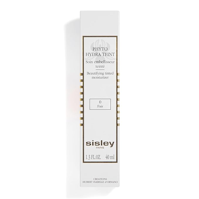 Sisley Paris Phyto-Hydra Teint, No. 0 Fair - 40 mL - Beautifying Tinted Moisturizer - Evens, Corrects & Illuminates - Glide-On, Light Texture for Glowy, Bare-Skin Finish