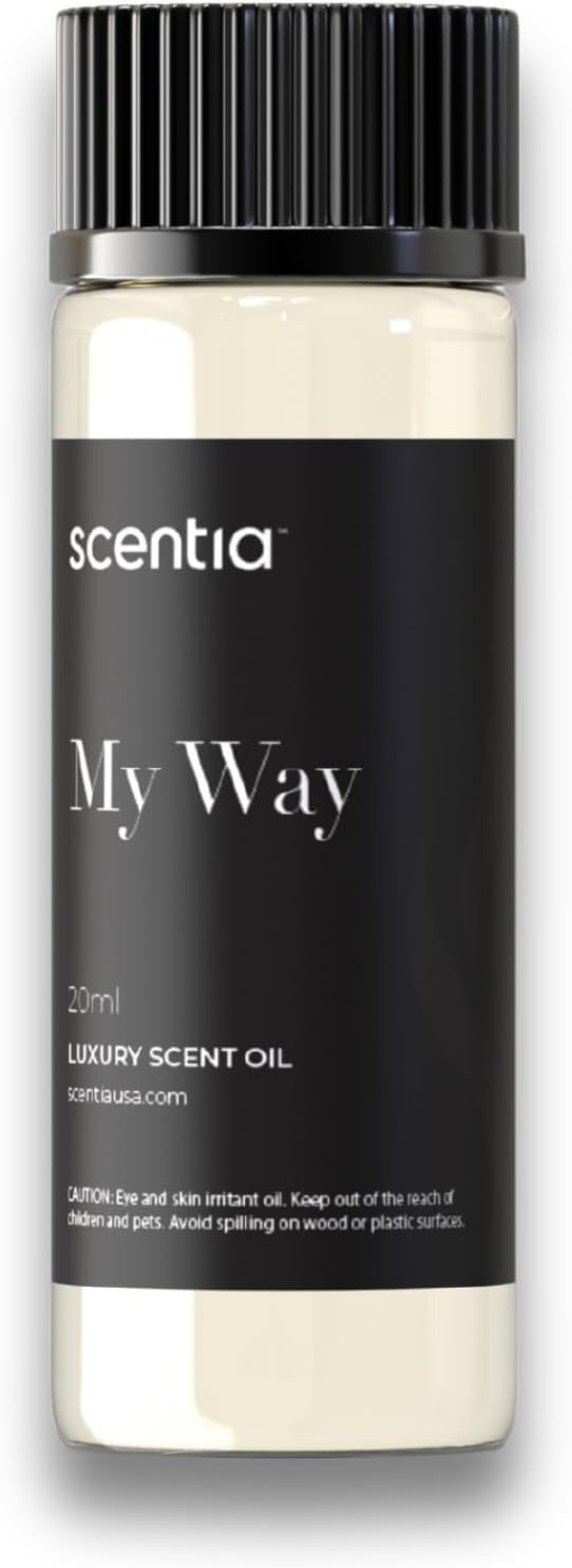 Scentia My Way Hotel Diffuser Oil Inspired by The 1 Hotel Miami Beach - 20 ml 0.67 fl oz - Fragrance Oil Blend Sandalwood, Cedar & Lemon Notes for Aromatherapy Diffusers Humidifiers, Thanksgiving Gift