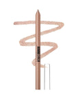 MAYBELLINE New York Tattoo Studio Long-Lasting Sharpenable Eyeliner Pencil, Glide on Smooth Gel Pigments with 36 Hour Wear, Waterproof Rose Quartz 0.04 oz
