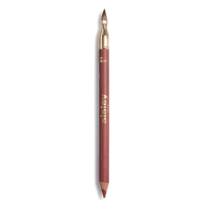 Sisley Paris Phyto-Levres Perfect, 3 Rose The - Firm, Gentle, Easy-Glide Lip Pencil - Nourishes, Hydrates & Comforts Lips - Long-Wear Formula - Includes Brush & Sharpener