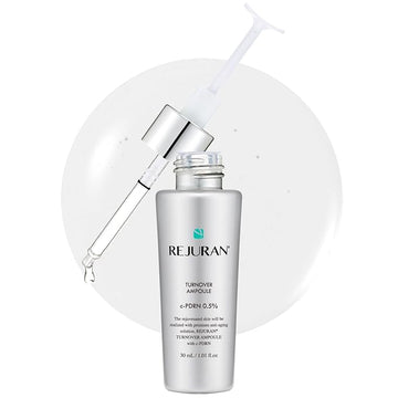 REJURAN® Turnover Ampoule, c-PDRN® – Original Salmon DNA PDRN Face Serum for Rejuvenation, Firming, Hydration & Youthful Glow, Refines Skin Texture. Korean Skincare (1.01 fl oz)