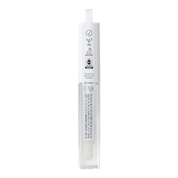 e.l.f. Lip Lacquer, Nourishing, Non-Sticky Ultra-Shine Lip Gloss With Sheer Color, Infused With Vitamins A & E, Vegan & Cruelty-Free, Clear