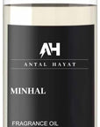 Hotel Scents Diffuser Oil Minhal 50ml - Iris de Nuit Inspired Scent - Luxury Home Fragrance Oil with Rose, Narcissus, Patchouli - Home Luxury Scents Refill for Diffusers - Premium Aroma Oil Refill