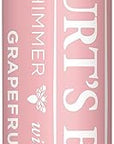 Burt's Bees 100% Natural Moisturizing Lip Shimmer, Grapefruit - 1 Tube