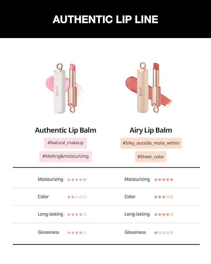 ATHÉ Authentic Airy Lip Balm 02 0.11oz.