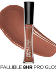 L’Oreal Paris Makeup Infallible 8 Hour Hydrating Lip Gloss, Barely Nude, 0.21 Fl Oz