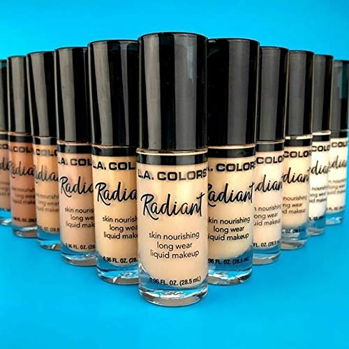L.A. COLORS Radiant Liquid Makeup, Medium Tan CLM392