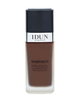 Liquid Norrsken Foundation - Silky Smooth Coverage - Luminous, Dewy Finish for Dry and Dull Skin - Water Resistant and Vegan Makeup - 227 Helga - Neutral Deep - 1.01 oz