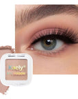evpct Matte Nude Pink Single Eyeshadow Palette Makeup for Older Women, Dusty Pink Cream Eye shadow Palette Single for Older Women Matte, High Pigment Long Lasting Monochrome Eyeshadow, sombra de ojos