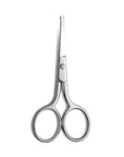 LIVINGO Premium Manicure Rounded Tip Scissors Multi-purpose Stainless Steel Cuticle Pedicure Beauty Grooming Kit for Nail, Eyebrow, Eyelash, Dry Skin, Nose Hair 3.5 inch