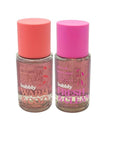 Victoria's Secret Pink Bubbly Body Mist Travel Size 2.5 fl oz (Warm & Cozy and Fresh & Clean)