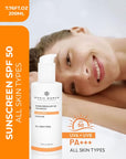 Face Sunscreen SPF 50 – Daily Lightweight Sun Cream for Healthy-Looking Skin – 200ml