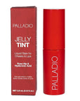 Palladio Jelly Tint, Liquid Stain for Cheeks & Lips, Vivid Color Lip Stain, Lightweight Non-Sticky and Transfer-proof, Natural Finish Makeup, Cherry Rose