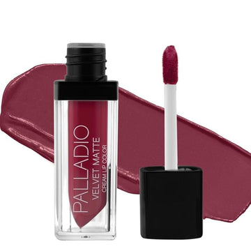 Palladio Velvet Matte Cream Lip Color, Plush