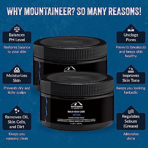 Mountaineer Brand Bald Head Care Detox Cleansing