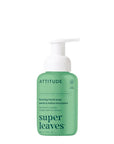ATTITUDE Foaming Hand Soap, EWG Verified, Plant and Mineral-Based Ingredients, Vegan and Cruelty-free Personal Care Products, Green Apple & Basil, 10 Fl Oz